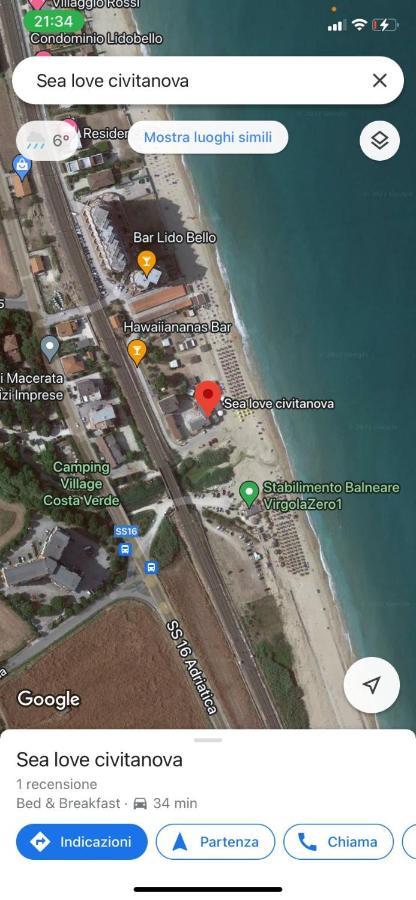 Апартаменти Virgola Zero Holiday Beach Порто-Потенца-Пічена Екстер'єр фото